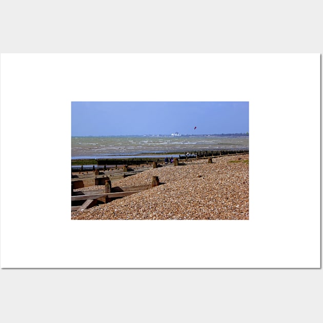 Angmering on Sea Beach Sussex England Wall Art by AndyEvansPhotos